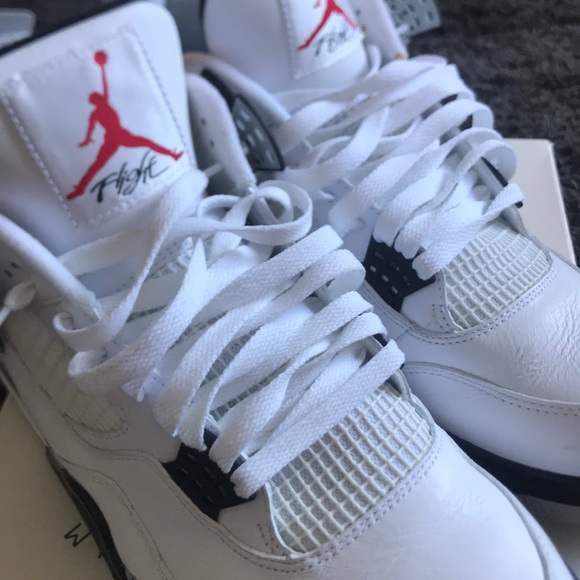 Jordan 4 retro original white cement - Picture 7 of 8